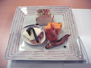 盛り付けも素晴らしい